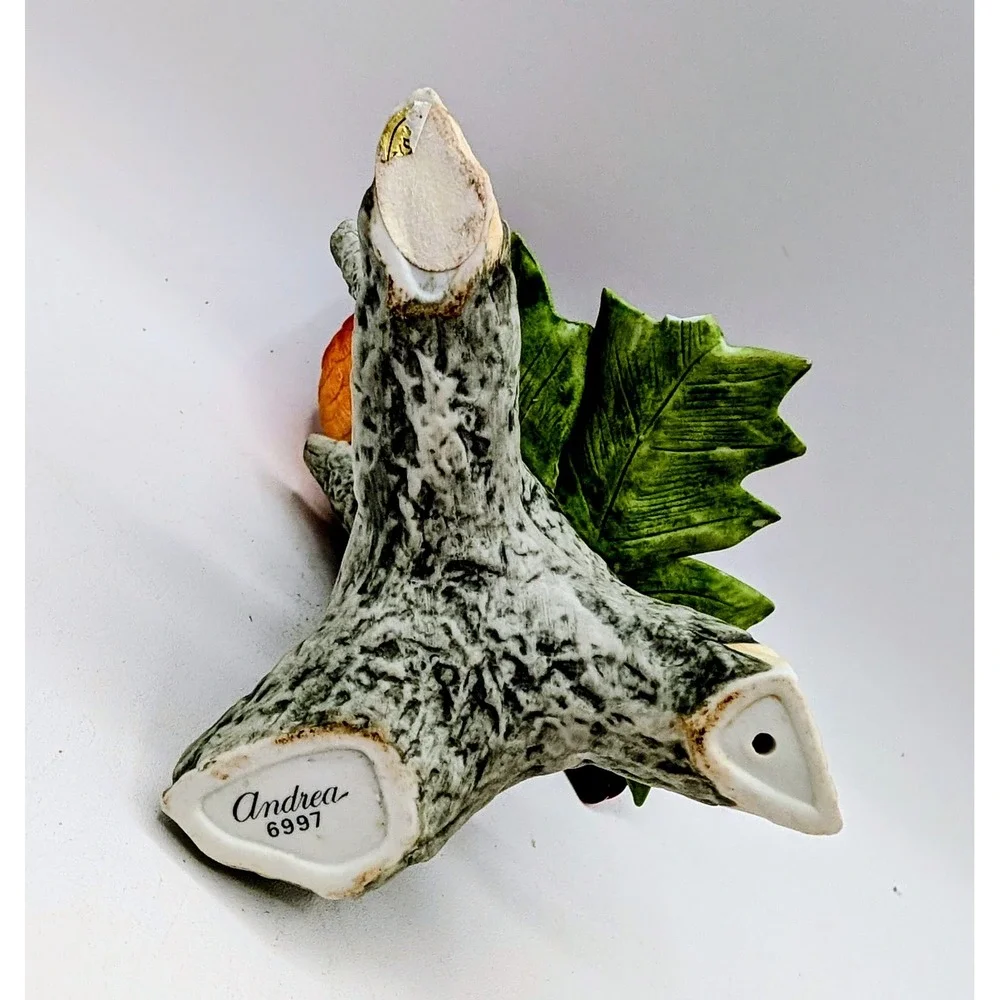 Vintage Andrea by Sadek Bird Figurines Orchard Oriole and Parula Warbler - Picture 6 of 16